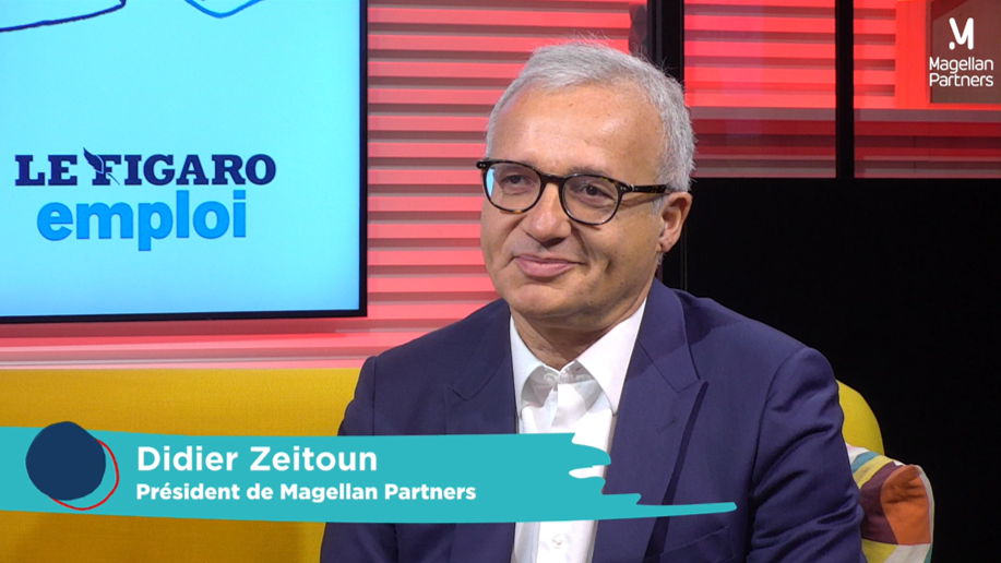 Photo d'une interview de Didier Zeitoun chez Le Figaro