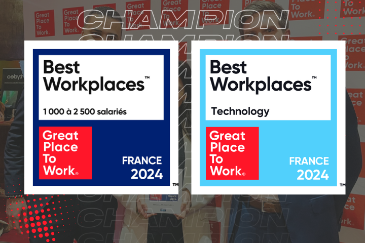 Visuel certifications Great Place to Work