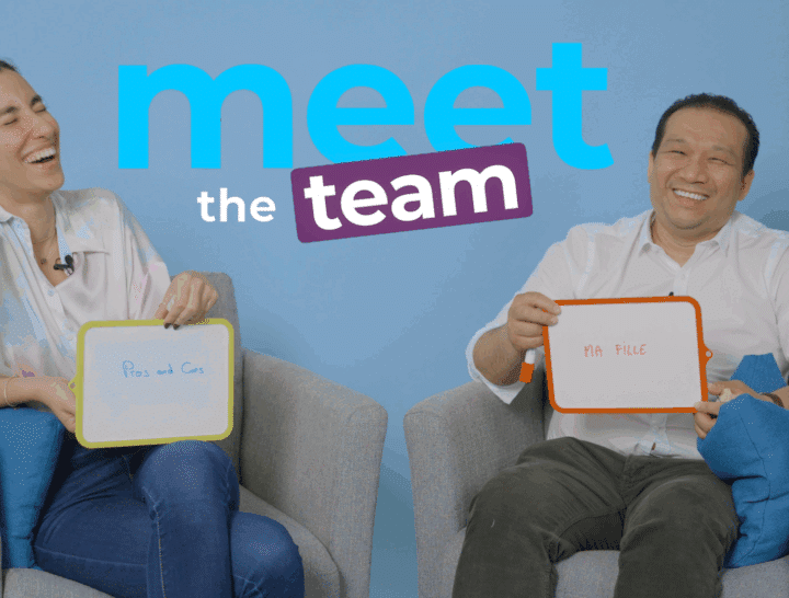 Lamia et François, Team Leader et Service Delivery Manager